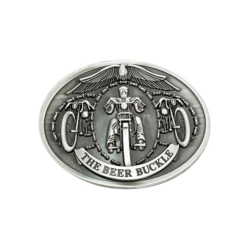 Bière Metal Head Ceinture Party Bouteille Drôle Boucle de Ceinture Boucle Porte-Bière CFYP540
