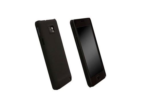 Krusell ColorCover - Beschermende bedekking voor mobiele telefoon - zwart - voor Samsung Galaxy S II