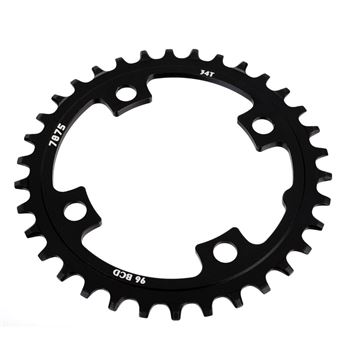Race Face Simple Étroit Large 1x Vtt Pignon - 104mm Bcd 36t Vert