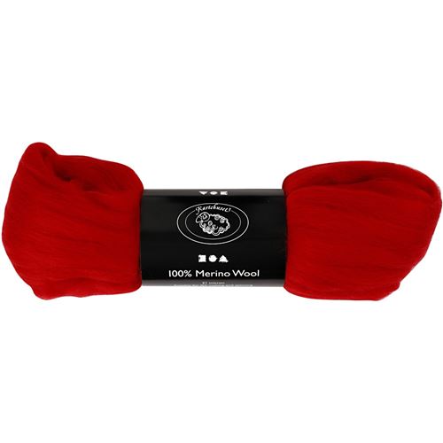 KARTEHUSET LAINE MERINO21 MICRONS ROUGE 100 GRAMMES PAR BULBE