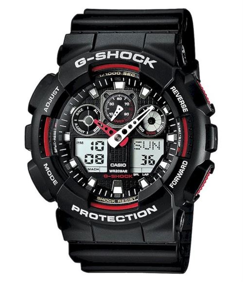 Casio Montre Homme Ga-100-1A4Er Chronographe