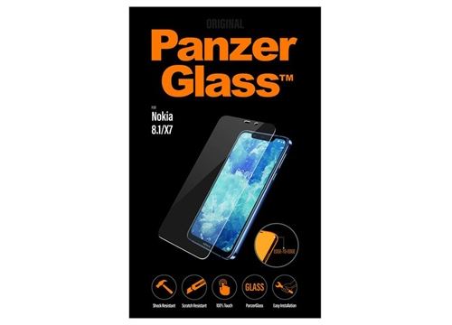 Protecteur d'Écran Nokia 8.1 PanzerGlass Edge-to-Edge - Transparente