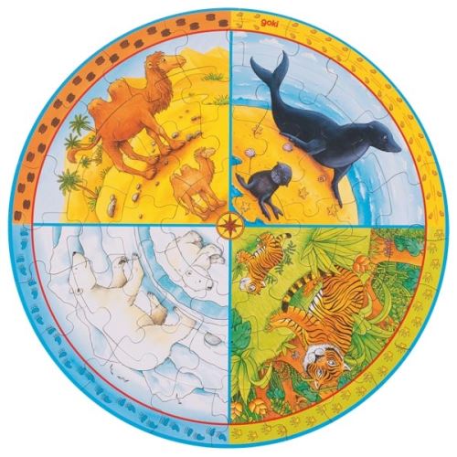 XXL Puzzle Animaux