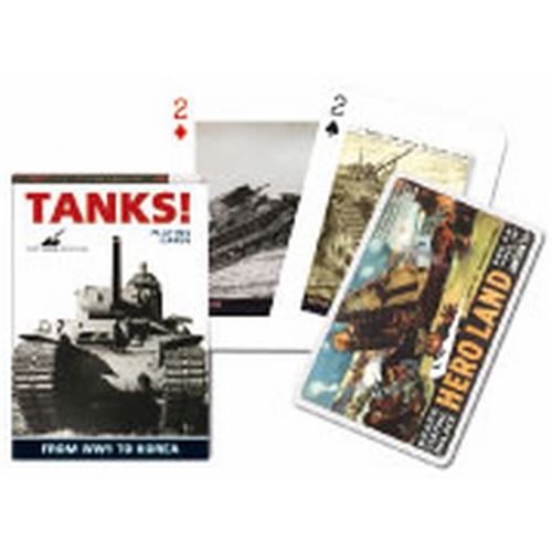 Cartes - Tanks PIATNIK Multicolore