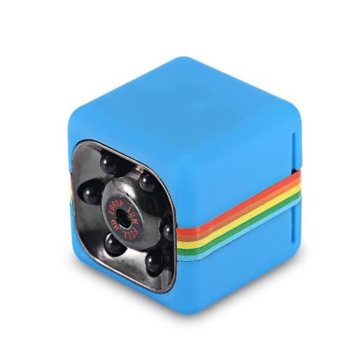 Quelima SQ11 Mini Caméra Sportif HD 1080P DVR - Bleu