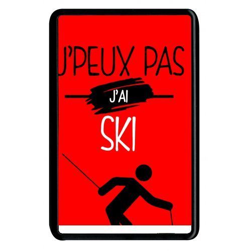 Coque amazon kindle fire 7 j peux pas j ai ski 9