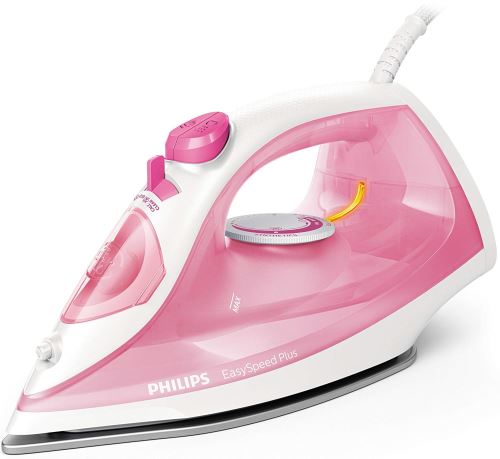 Philips gc2142/40 – Fer à repasser fer à repasser à vapeur, 100 g/min, Rose, Blanc, 25 g/min, 0,27 l, 2000 W)