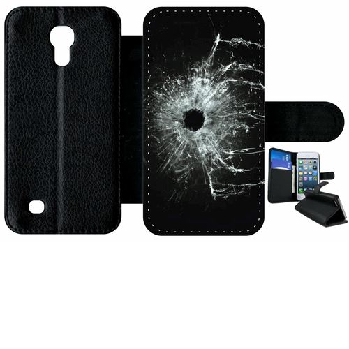 Etui À Rabat Samsung Galaxy S4 Mini Réf I9190 Bullet Impact