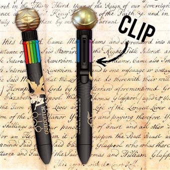 Harry Potter Quidditch Vif d'or 8 Couleur Pen
