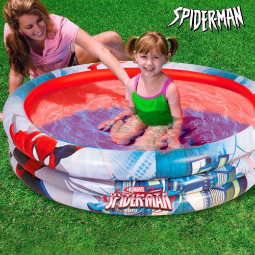 Piscine Gonflable Spiderman en vinyle résistant - Piscine enfant