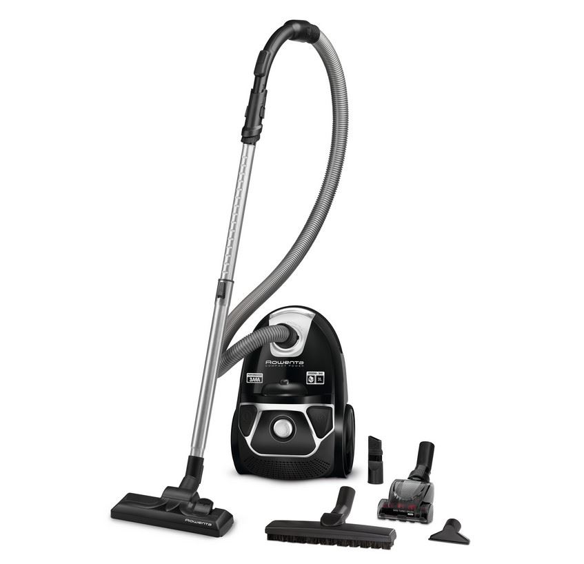 Rowenta RO3985EA Aspirateur traineau Compact Power 750W Noir