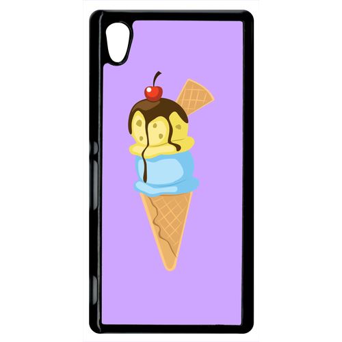 Coque Sony Xperia M4 Glace Cornet Violet
