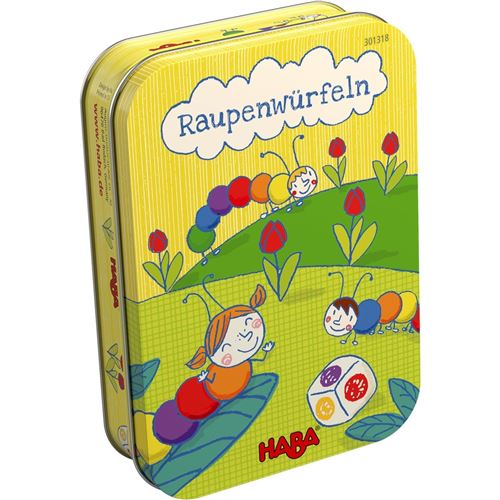 Haba jeu d'enfant dés chenille (DU)