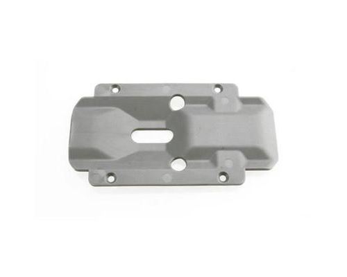 Plaque de protection de transmission nylon grise - traxxas