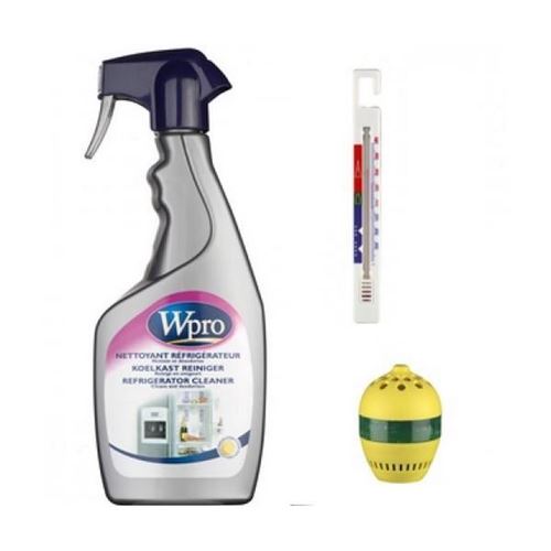 Kit nettoyant + thermomètre + absorbeur odeur Accessoires et entretien 484000008419 WPRO - 131800