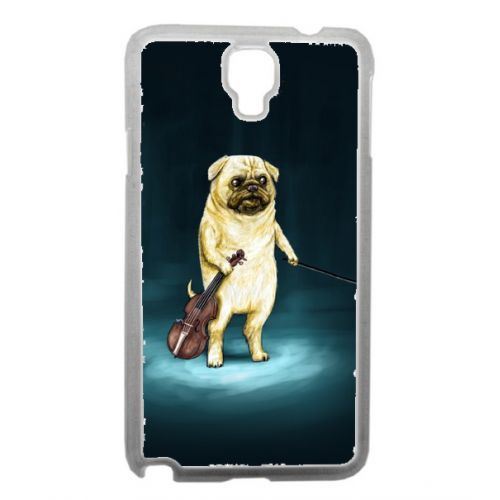 Coque Chien Qui Fait Du Violon Compatible Samsung Note 3 Neo Transparent