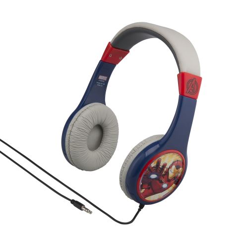 Casque Avengers Kidsafe limité à 85dB et prise jack 3,5mm
