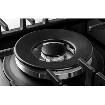 Scholtès SOTG1730B - Table de cuisson au gaz - 5 plaques de cuisson - Niche - largeur : 56 cm - profondeur : 48 cm - noir