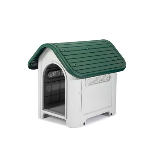 Comparer les prix de Niche de Jardin pour Chien Gardiun Kira Résine 75x59x66 cm Beige/Vert