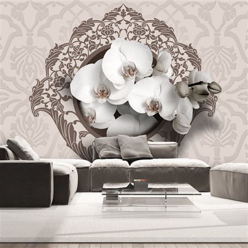 Papier peint Royal orchids-Taille L 100 x H 70 cm