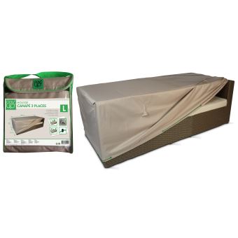 Housse De Protection Pour Canape 3 Places Cov Up Gris Accessoires Mobilier De Jardin Achat Prix Fnac