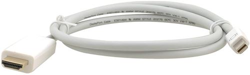 Kramer Electronics Blanc 0.9M M/M 0,9 M Mini Displayport Hdmi - Neuf - Image 2