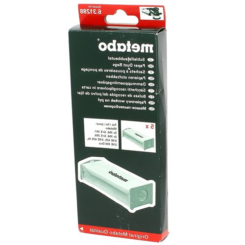 Metabo Sacs A Poussiere Par 5 Pour Ponceuse - Image 4