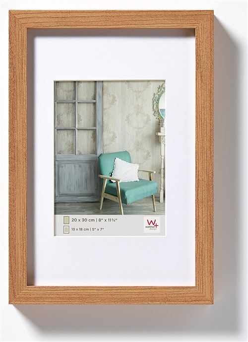 Walther Design Stockholm Cadre, Bois, Hêtre, 23 x 3 x 33 cm