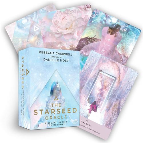 Cartes de Tarot The Starseed Oracle: A 53-Card Deck (Version Anglais)