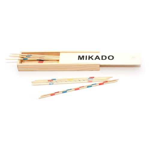 L'ARBRE A JOUER Mikado en bois 18 cm - Plumier en bois