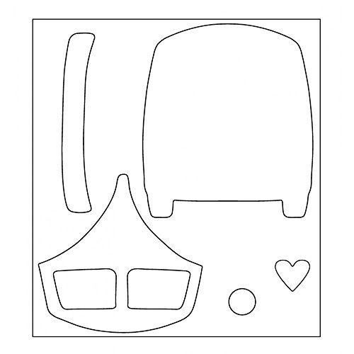 Sizzix matrice bigz partir loin par sophie guilar siz661696