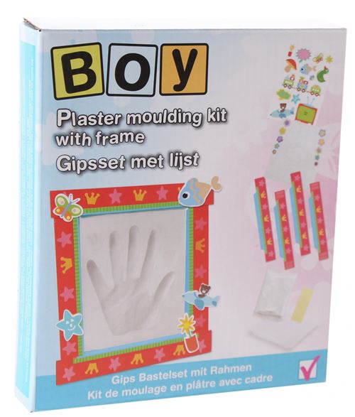 Free and Easy set de plâtre avec liste de garçons