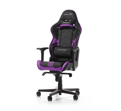 dx racer siege racing pro rv131 noir/violet violet