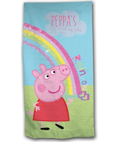 Nickelodeon serviette de bain Peppa Pig junior 70 x 140 cm polyester