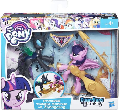 My little pony wonderbolts pack twilight + changeling hasbro