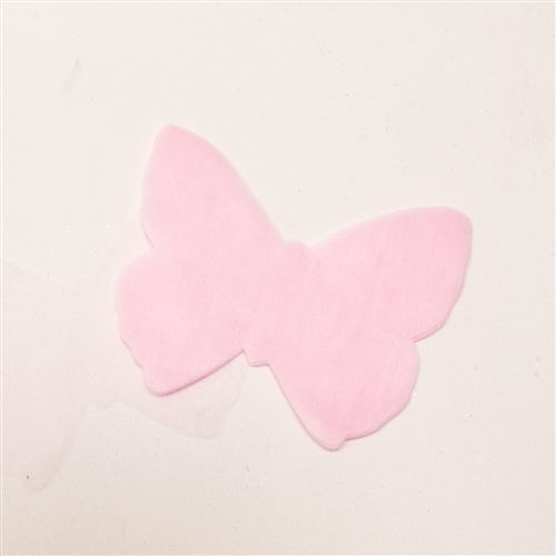 Lot de 500 Papillons en Organsa coloris Rose - 10 x 8 cm