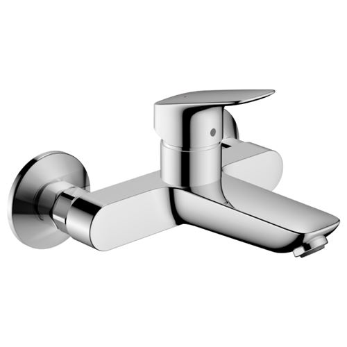 Hansgrohe - Mitigeur de lavabo mural Logis sans tirette ni vidage finition chromé