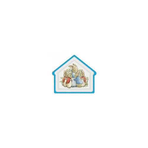 Assiette en forme de maison peter rabbit - petit jour paris