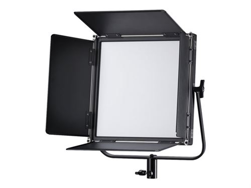 Walimex Pro 21244 LED 300 Round bicolore noir