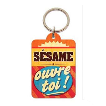Porte Clés Humoristique Plaque – Sésame Ouvre Toi ! - Porte clef - Achat &  prix
