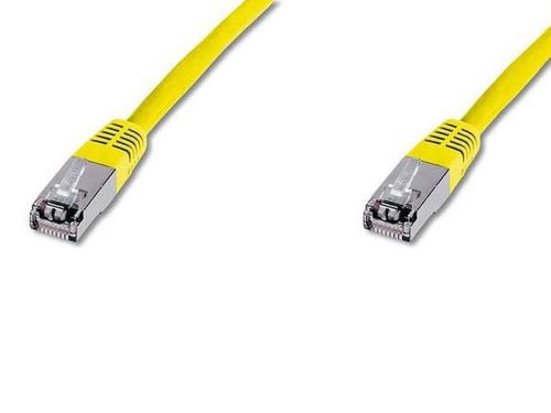 DIGITUS Premium - verbindingskabel - 1 m - geel