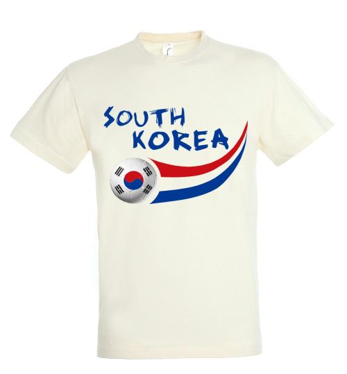 Supportershop Corée du Sud Enfant T-Shirt, Blanc, FR : (Taille Fabricant : 8 Ans)