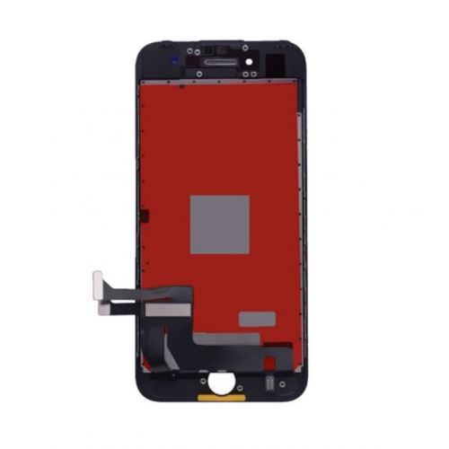 Ecran lcd + vitre tactile sur chassis pour iphone 7 plus noir +