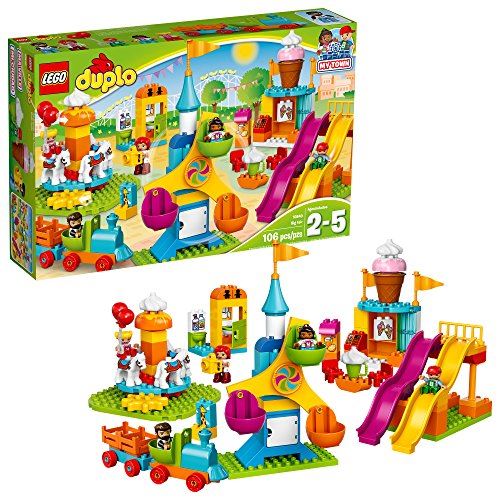 LEGO Duplo Town Big Fair 10840 Kit de construction, Multi