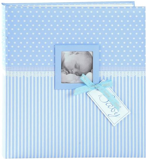 Goldbuch Album de bébé Sweetheart Fille, 30 x 31 cm 60 Pages avec Pergamin, Impression d'art, Rose, Sweetheart Blau, 30x31 cm