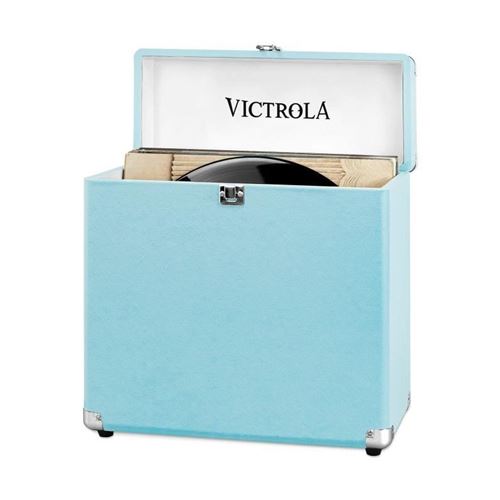 Victrola Valise à vinyles range/transporte 30+ albums Turquoise
