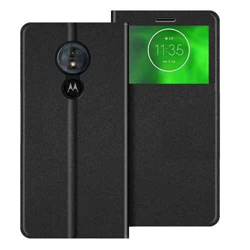 Etui de protection Porte carte pour Motorola MOTO G6 PLAY -Noir