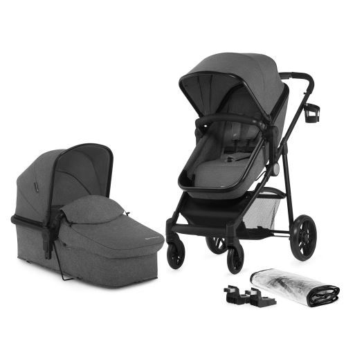 Kinderkraft Poussette multifonctions JULI 2en1 Gris avec accessoires