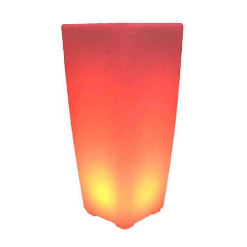 Vase lumineux sans fil LED multicolore dimmable 303268 H70cm avec télécommande