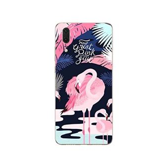 Huawei P20 Pro - Coque Gel TPU Souple Résistante Anti Choc (Rosace